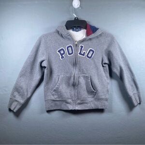 POLO RALPH LAUREN Boy’s Size 8 Zippered Hoodie, EUC